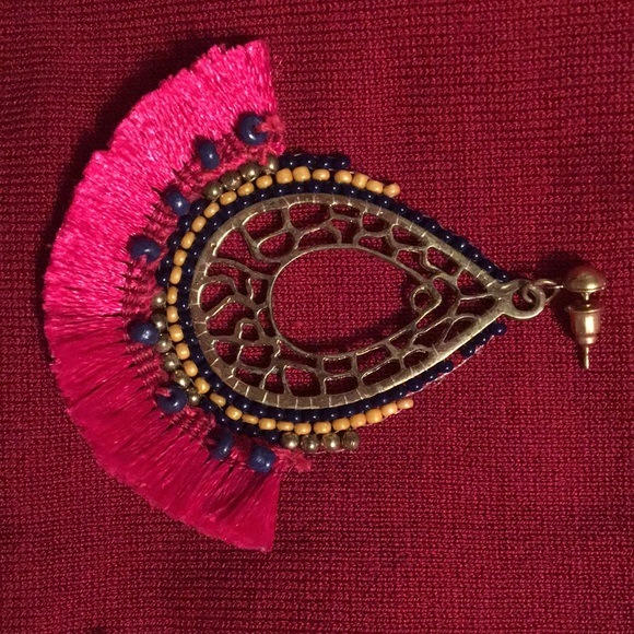 Pink earrings - Picture 3 of 3